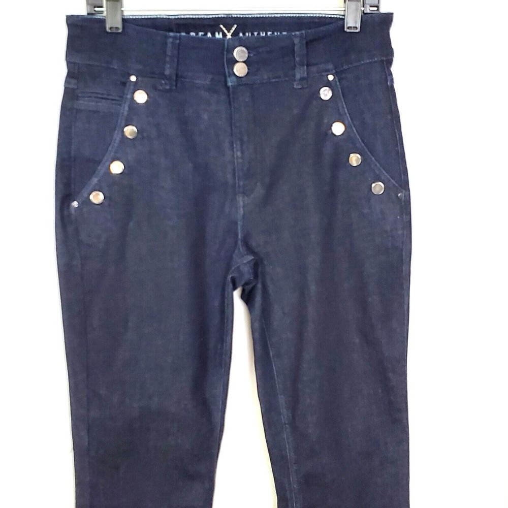 Dream Jeans by MAC Dream Slim Style Women's Jean US Sz 36x27 Dark wash EUC